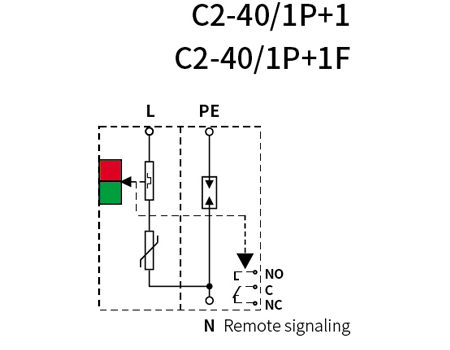 40kA AC SPD Electrical Device