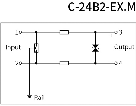 Dimensions of Intrinsic Safety Signal SPD-3.5mm Width Dimensions of Intrinsic Safety Signal SPD-3.5mm Width